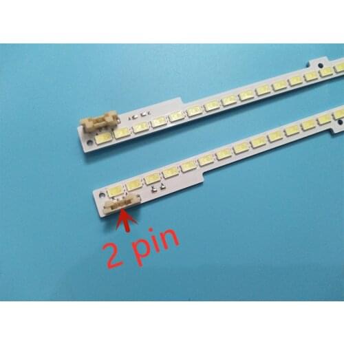 100% New 2pcs/Kit LED strips of SAM SUNG 55 TV UA55D6600 UN55D6000 UA55D6600WJ LTJ550HW03 H BN64 01664A 2011SVS55 FHD 5K6K RIGHT