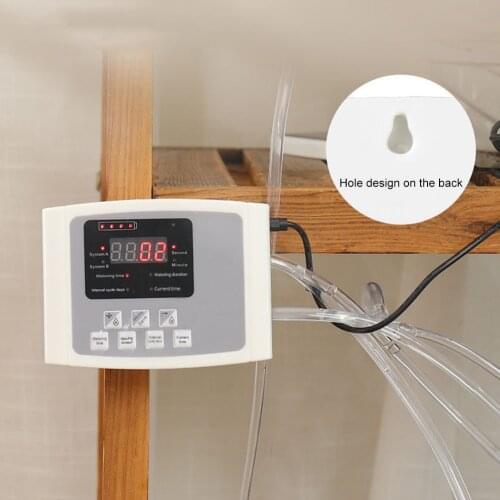 Solar Garden Drip Irrigation Device single/dual Pump Controller Timer System Solar Energy Intelligent Automatic Watering Device