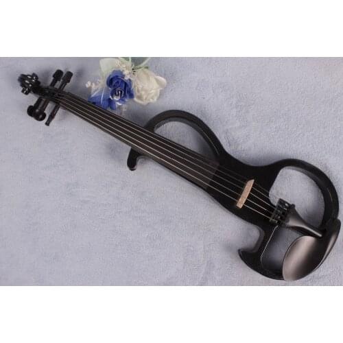 Yinfente Electric Viola 16inch Viola 5 String viola Black Color With Viola Case Bow Professional Advance