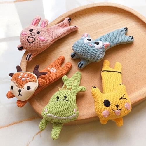 Children Cute Colors Rabbit Cat Deer Crocodlie Ornament Hair Clips Girls Lovely Sweet Barrettes Hairpins Kids Hair Accessories