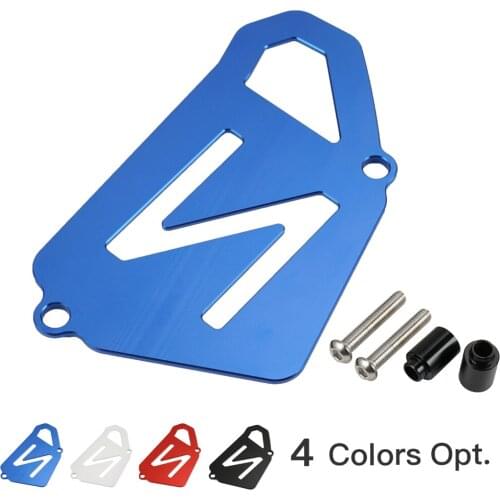 Sprocket Guard For Yamaha Raptor 700 700R YFM700R YFM700 ATV Chain Protector Anti Crash Cover Accessories Anodized Finish