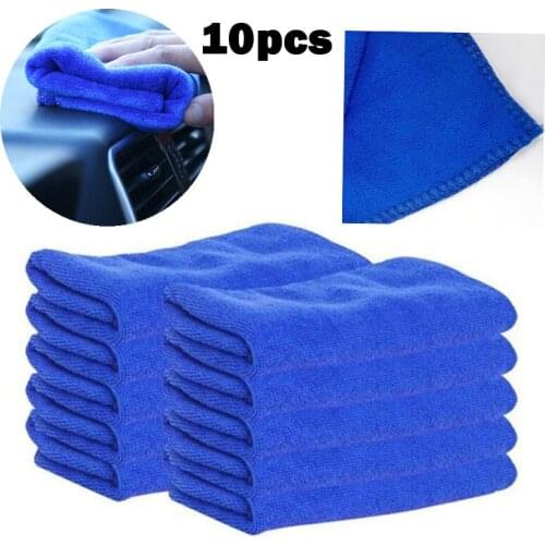 Car wash Cloths 10pcs Cleaning Duster Microfiber Car Wash Towel Auto Care Detailingmicrofiber towel New