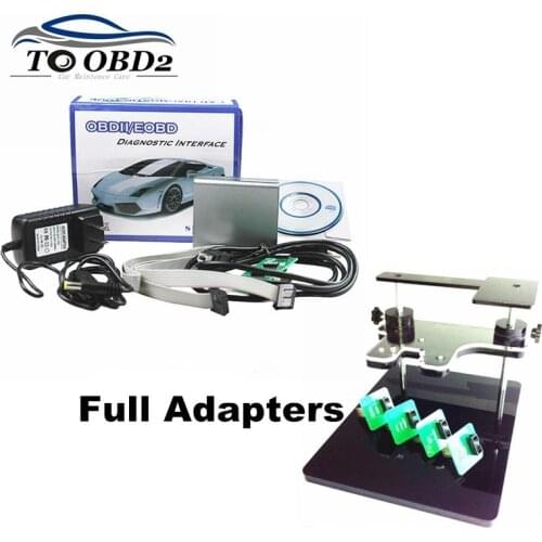 High Quality BDM Frame Full Adapters Works For BDM Programmer Add BDM100 V1255 OBD2 ECU Programmer BDM 100 ECU Reader Flasher