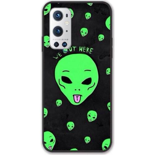 For Oneplus We Out Here Black TPU Border Oneplus Case