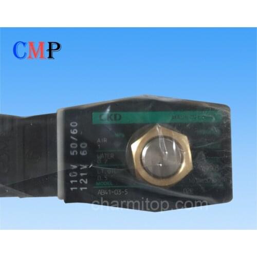 CKD Valve AB41-03-5-02E Solenoid valve AB41-03-5-02E for Sodick Wire-cut EDM