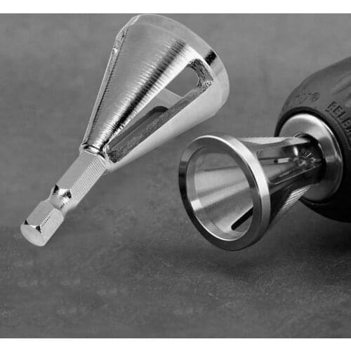 Deburring External Chamfer Tool Stainless Steel Remove Burr Tools for Metal Drilling Tool Multifunction Drills Bit