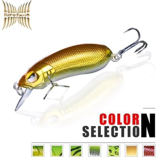 LUREFANS-2020CC60 60mm/9.5g Minnow Sea Fishing Lure Wobbler Rattle Sound Hard Bait Artificial Jerkbait