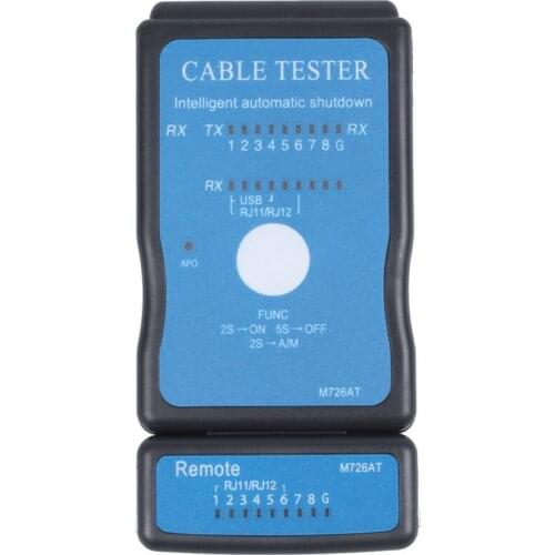 Multifunction RJ45 RJ11 Printer USB LAN Network Cable Tester