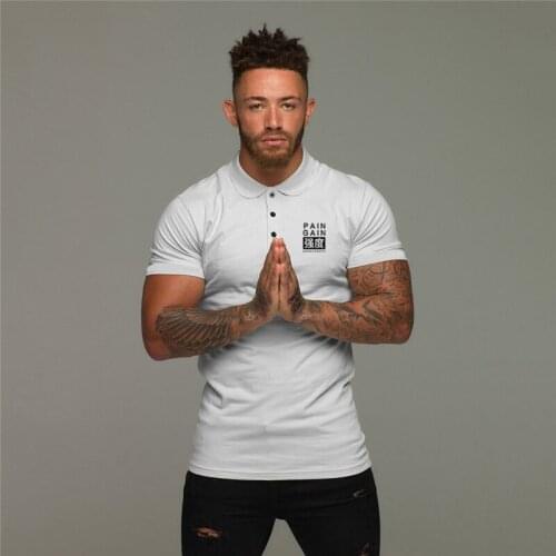 New 2020 Mens Summer Print Polo Shirt Short Sleeve Slim Fit Polos Fashion Streetwear Tops Men Shirts Sports Casual Golf Shirts