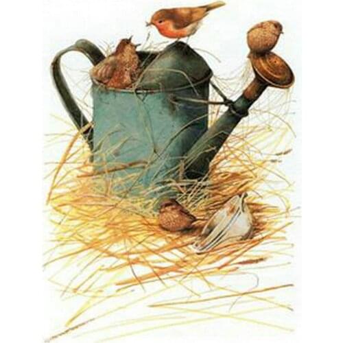 New diy 5d diamond painting bird full square drill animal landscape 3d diamond mosaic round drill embroidery sticker