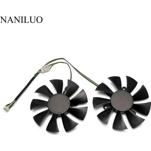 New 85mm 4Pin Cooler Fan Replace For ZOTAC GTX1060 6GB GTX 1070 Mini GTX 1050Ti Graphics Card Cooling Fan GFY09010E12SPA GA91S2H
