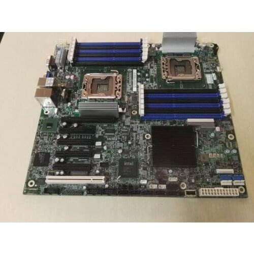 Applies to For Intel S5520HC Dual 1366 X58 5520 Server Board Support Xeon 6-core ECC REG DDR3 Memory 12 Memory Slots