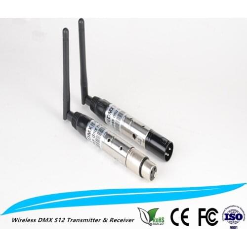Hot sale DMX Wireless Transmitter Receiver DMX512 Laser Light Controller 2.4G for Stage Effect DJ Disco DMX Transmitter Receiver