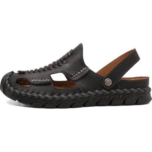 Sandal for sandales sandalias masculina beach rasteira work herren deportivas erkek couro summer trekking verano cuire big de