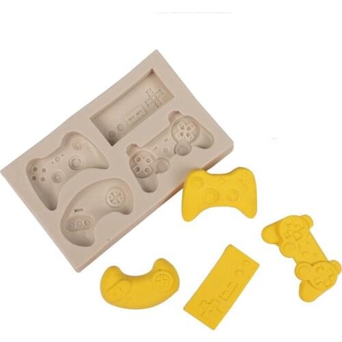 Game console handle shape silicone Modeling Silicone Mold Fondant Tool Cake Mold Chocolate Molds Silicone