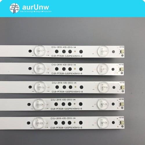 LED Backlight strip 10 Lamp For LG 43"TV 43LH500T LB43015 LB43101 L42F220B L42P60BD L42F3250B LVF420AUBK