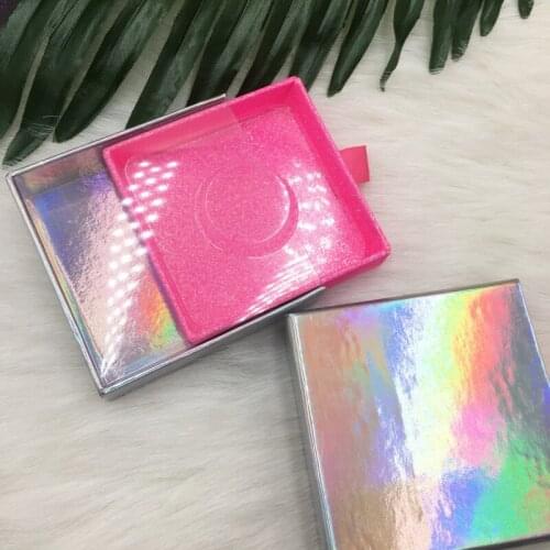 Eyelash Packaging Lashes Vendor Square Lashes Box 10pcs/lot Mixed Colors for Long Dramatic Lashes