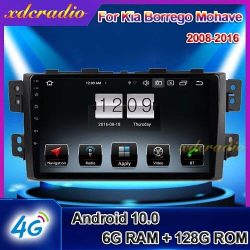 Xdcradio 9" Touch screen Android 10.0 Car Radio For Kia Borrego Mohave Auto DVD Multimedia player GPS Navigation 2008-2016