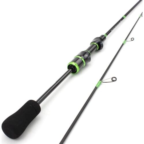 1.68M lure rod Solid pole UL carbon Spinning Fishing rod Lure Rod Spinning Lure Weight 2-8g Perch Rod Fishing Tackle pesca