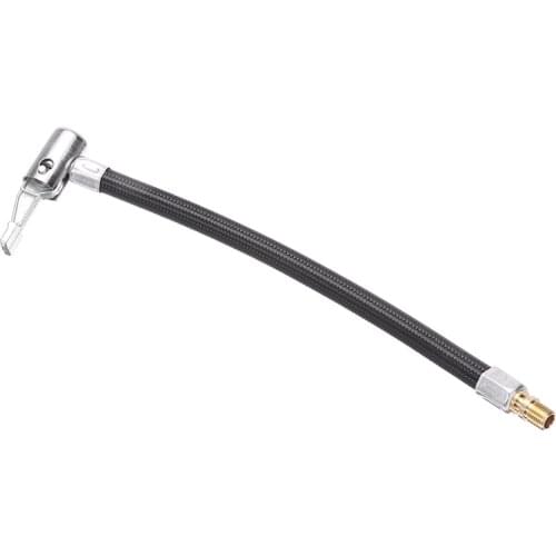 1pcs 20cm Locking Air Chuck With Air Hose Inflator Adapter Extension Inflating Tubes Bike Motorcycle Car Tire Accessories