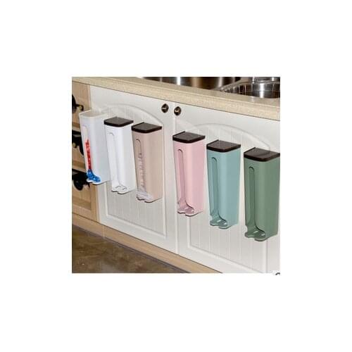 2021 Home Life Wall Hanging Kitchen Garbage Bag Storage Rack Kitchen Bathroom Plastic Bag Nordic Style Shoe Cover Storage Box