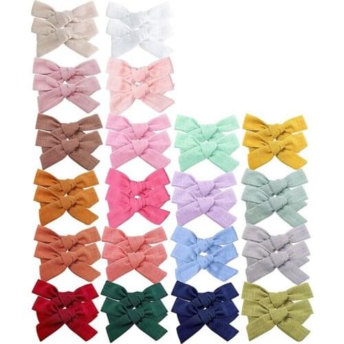 40 Pieces Baby Girls Hair Bows Clips Hair Barrettes Accessory For Babies Infant Toddlers Kids