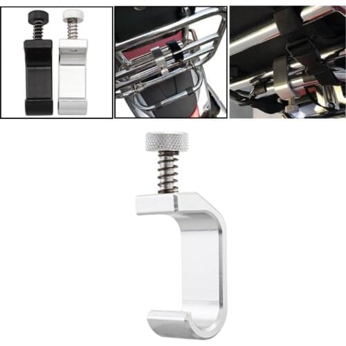 80x21mm Aluminum Frame Hook Crotchet Grips Compatible with Vespa GTS 50 125 150 250 300 Motorbike External Accessories