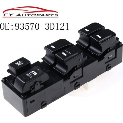 93570-3D121 935703D121 Door Lock Power Window Master Main Control Switch Left For Hyundai Sonata 4-Door 2.7L 2003 2004