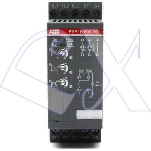 ABB soft starter 5.5KW starter controller PSRC12-600-70 Decompression starting is used for motor control and protection