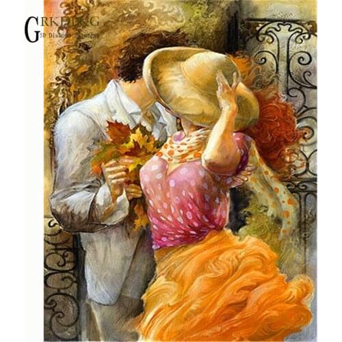 NEW 5D Full Square/Round Diamond Painting Couple passion gift Cross Stitch Diamond Embroidery Diamond Mosaic Wedding decoration