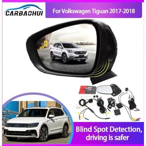 Car Blind Spot Mirror Radar Detection System for Volkswagen Tiguan 2017-2018 BSD Microwave Monitoring Assistant Driving Security