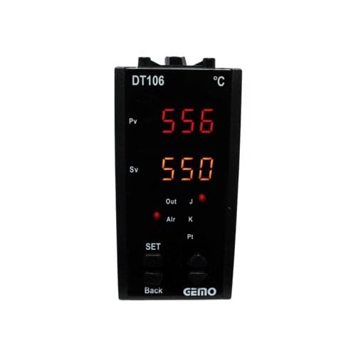 DT106A-230VAC-S Gemo Control Output: SSR Auto-tune PID Temperature Controller 48mm x 96mm Enclosure front size