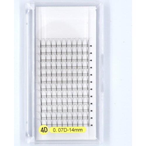 Premade Easy Fans 4d/5d/6d long stem Lash Russian Volume Eyelash Extensions Pre made Lash Extension Faux Mink Makeup