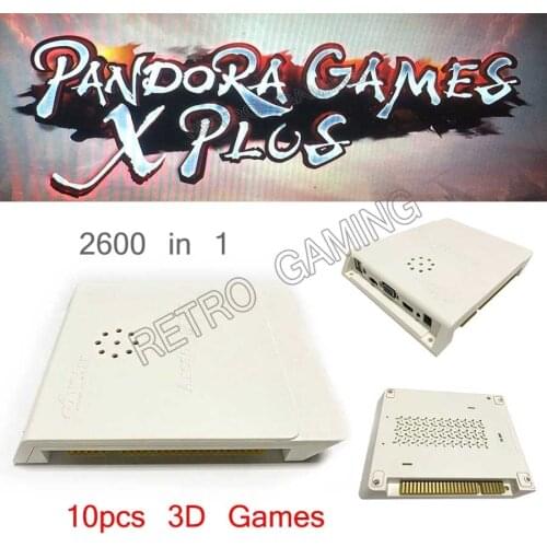 10% off Multi Game 3D Box 9 1660 in 1 Jamma PCB Board 2600 in 1 Support CRT for DIY Arcade Cabinet Machine Video Cartridge Kit