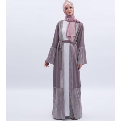 Muslim Ramadan Dress Cardigan Summer Arabian Outer Wear Womens Fashion Multicolor Dress arabic dress
