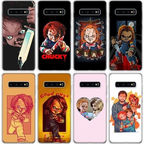 Chucky Face Phone Case For Samsung Galaxy S20 Ultra S10E Note 10 9 8 S9 S8 J4 J6 J8 Plus + Lite S7 S6 Cover Coque Capa