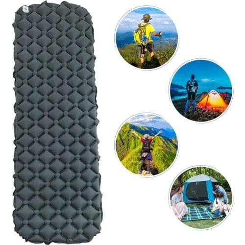 TPU Camping Inflatable Air Cushion Bring 1 Storage Bag Easy To Inflate 1.1 Pounds For Camping Hiking Travel Outdoor Activities