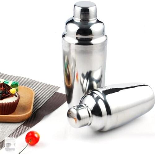 250ml/350ml Cocktail Shaker Stainless Steel Wine Shaker Martini Shaker For Mixing Drinks Wine Martini Boston Shaker Mixer