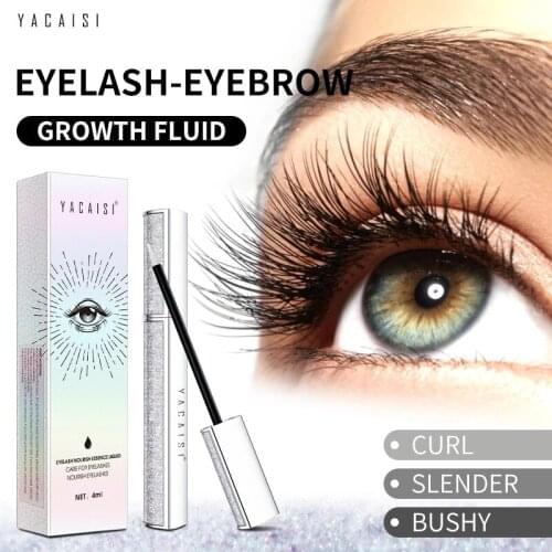 YACAISI Eyelash Growth Serum Lash Longer Conditioner Boost For Natural Long Eyelash Growth Serum Liquid Eyelash Enhancer makeup
