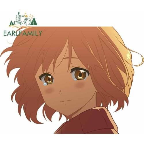 EARLFAMILY 13cm x 9.7cm For Anime Motorcycle Car Stickers Waterproof Decal Personality Graphics Vinyl Material Decals Decor