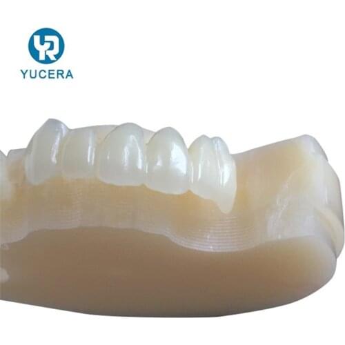 YUCERA Dental PMMA Multilayer Block Disc Resina Dental For CADCAM Dental Lab