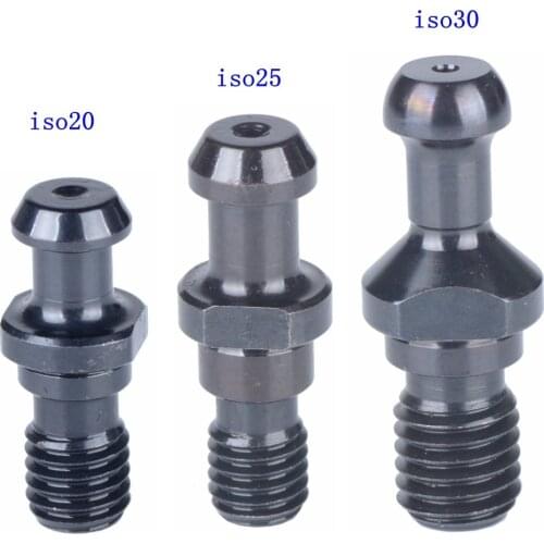 5PCS/set BT30 BT40 Pull stud ISO20 MAZAK CAT40 Retention Knob CNC Milling Collet Chuck Tools Holder stud for engraving machine