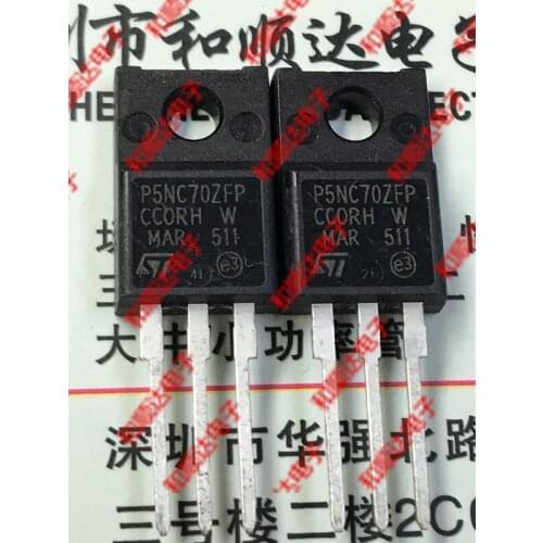 10pcs/lot P5NC70ZFP STP5NC70ZFP New stock TO-220F 700V 4.6A