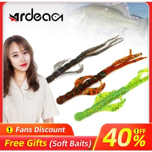 Ardea Soft Lures 121mm 3.1g Silicone Bait Worm Wobblers Swimbait palpus Baitfishing tail Artificial Bass Fishing Tackle