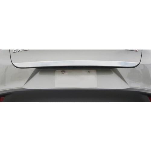 Auto rear door trim,tail trunk gate sticker for MAZDA cx-3 2017
