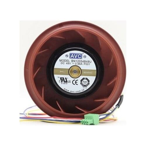Original For AVC BN12054B48U P001 48V 0.66A DC Centrifugal blower cooling Fan