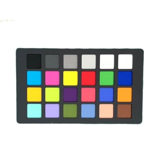 Charttu 24 ColorChecker Classic Mini 64*108mm Test Chart Checker Palette Board Superior Digital Color Correction Customized