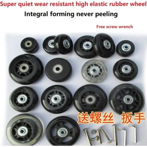 Trolley case travel case mute universal wheel wear-resistant wheels repair accessories