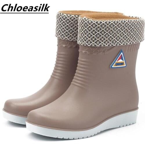 Женские высокие сапоги Chloeasilk China At AliExpress
