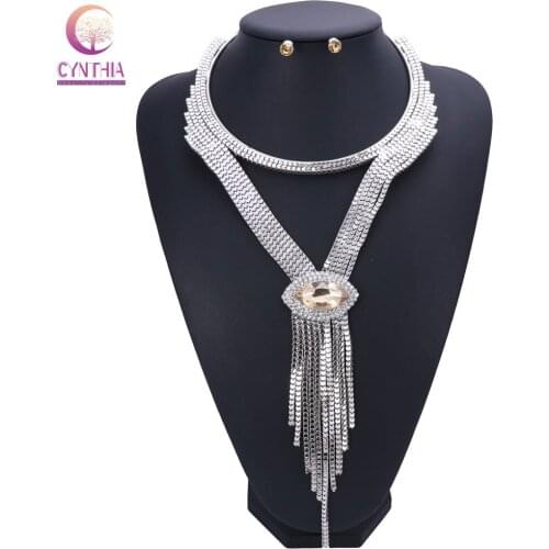 Ethnic Multilayer Punk Long Tassel Choker Necklace For Women Boho Vintage Statement Opening Beads Maxi Necklace Jewelry